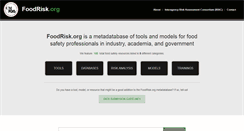 Desktop Screenshot of foodrisk.org